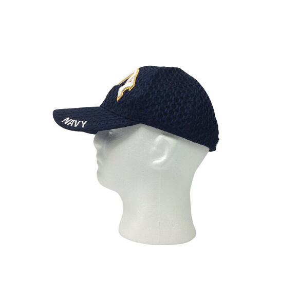 United States Navy Ball Cap Hat Blue and Gold Adjustable by Cap Together - Picture 2 of 7